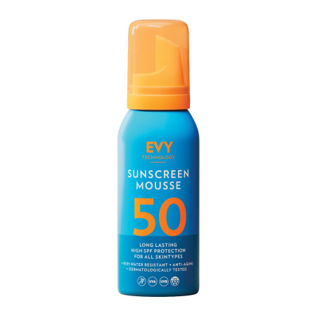 EVY Дълготраен Слънцезащитен Мус за Лице и Тяло SPF50 100ml