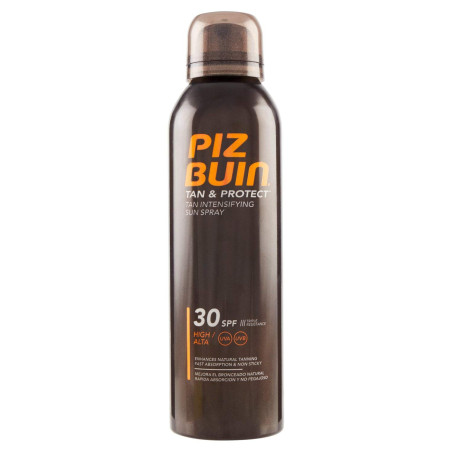 PIZ BUIN TAN&PROTECT СЛЪНЦЕЗАЩИТЕН СПРЕЙ ЗА ИНТЕНЗИВЕН ТЕН SPF 30 150  мл