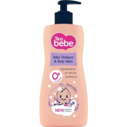 TEO BEBE ШАМПОАН&ДУШ ГЕЛ ЛАВАНДУЛА 400 мл