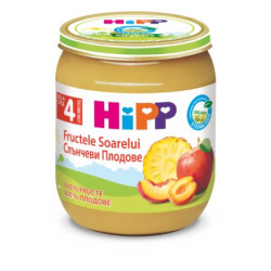 HIPP Слънчеви плодове 4224, пюре, 125 гр