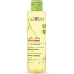 A-Derma Exomega Control Емолиентно душ олио за суха атопична кожа 200 мл