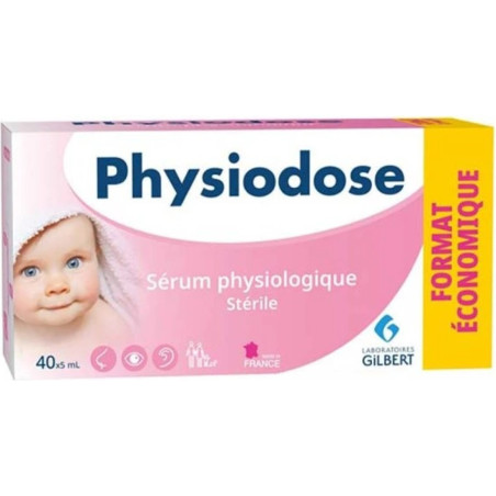 Physiodose Физиолофичен разтвор Стерилен 40 дози x 5 мл