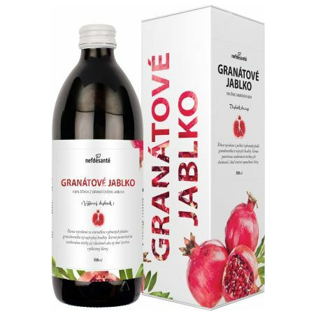 Сок от нар – антиоксидант и тоник за енергия, 500 ml, 10 дози
