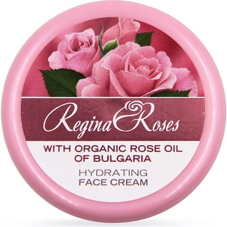 Хидратиращ крем за лице с органик розово масло REGINA ROSES 30 ml