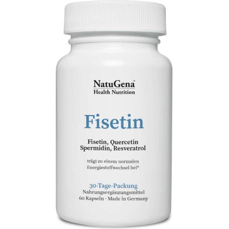 Fisetin (антиоксидантна формула), 90 капсули