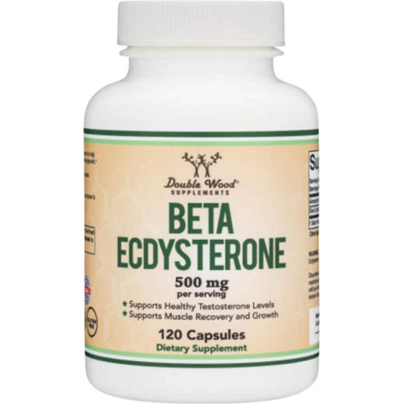 Beta ecdysterone/ Бета екдистерон, 500 mg, 120 капсули Double Wood