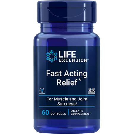 Стави и мускули - Fast Acting Relief, 60 софтгел капсули