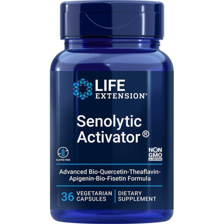 Senolytic Activator/ Кверцетин с Теафлавини и Апигенин х 36 капсули