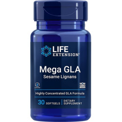 Mega GLA Sesame Lignans/ Гама-линоленова киселина + Линган х 30 капсули