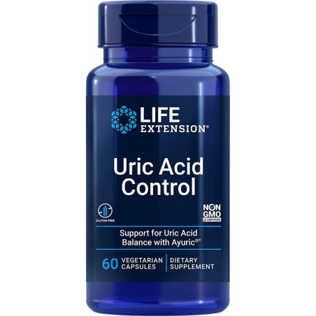 Контрол на пикочната киселина - Uric Acid Control, 500 mg х 60 капсули