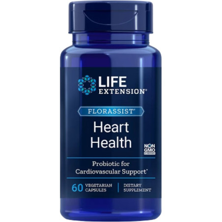 Florassist® Heart Health Probiotic/ Пробиотик в подкрепа на сърцето х 60 капсули