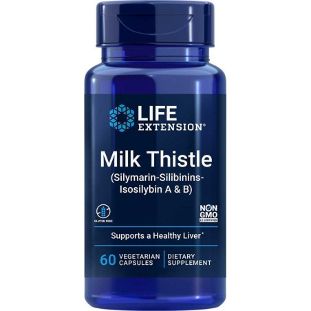 Milk Thistle (Silymarin-Silibinins-Isosilybin A & B) / Екстракт от бял трън, 60 капсули