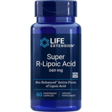Super R-Lipoic Acid / Алфа-липоева киселина (R-форма) 240 mg х 60 капсули