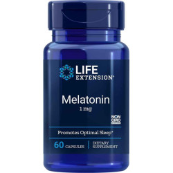 Безсъние - Мелатонин 1 mg, 60 капсули