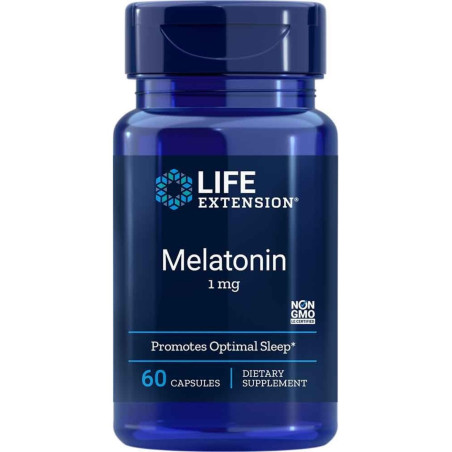 Безсъние - Мелатонин 1 mg, 60 капсули