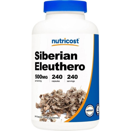 Повишава енергията и имунитета - Сибирски женшен, 500 mg х 240 капсули