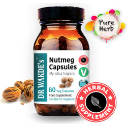Nutmeg Seed / Индийско орехче Аюрведа, 60 капсули DR WAKDE’s