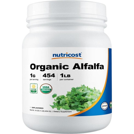 Детоксикация, женско здраве - Люцерна (organic), 454 g прах