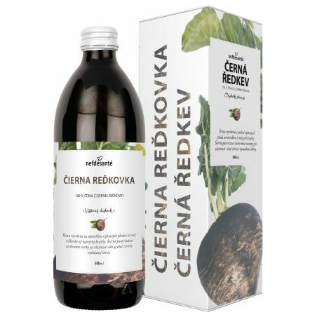 Сок от черна ряпа за стомаха и черния дроб, 500 ml, 10 дози