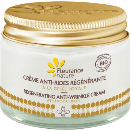 Анти-ейдж регенериращ крем за лице с пчелно млечице, 50 ml Fleurance Nature