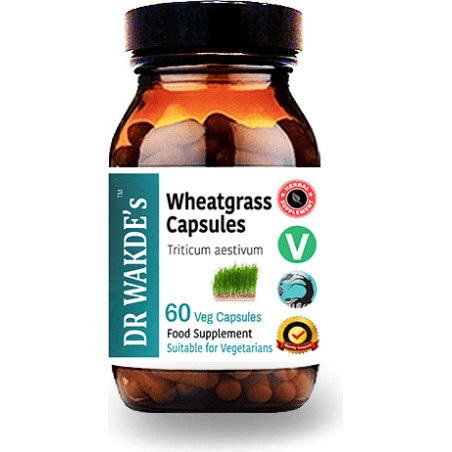 Wheatgrass / Зимна пшеница Аюрведа, 60 капсули DR WAKDE’s