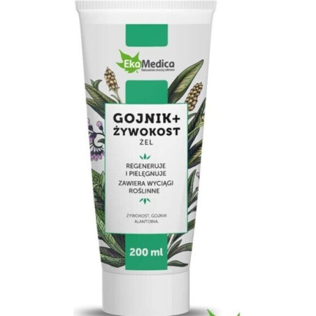 Масажен гел с пирински чай и черен оман, 200 ml EkaMedica