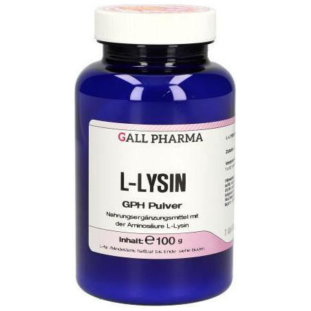 Херпес симплекс, имунно здраве - L-Лизин (L-Lysin), 100 g, прах