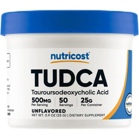 Черен дроб и жлъчка - Тауроурсодезоксихолова киселина (Tudca), 500 mg х 25 g, прах