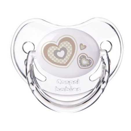 Силиконова анатомична залъгалка,  Newborn Baby 6-18м