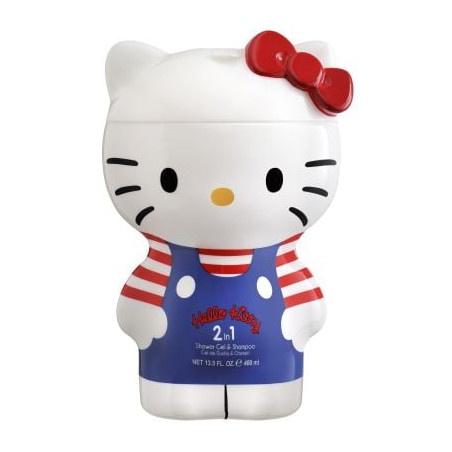 Душ гел и шампоан HELLO KITTY 2D 400мл L