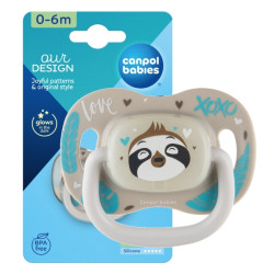 Залъгалка сил сим 0-6м  EXOTIC (sloth)