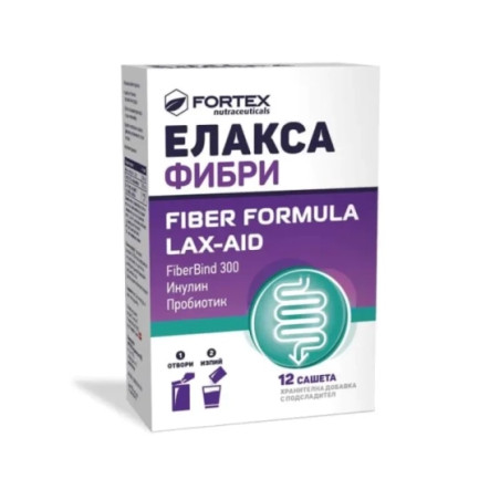 Елакса фибри саше при запек х12