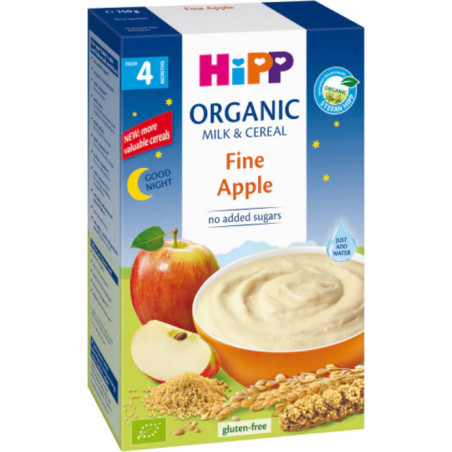 HIPP 9% ДДС 2963 Ябълка, инстантна каша, 250 гр