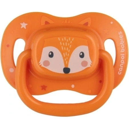 Залъгалка сил сим 0-6м CUTE ANIMALS оранж F