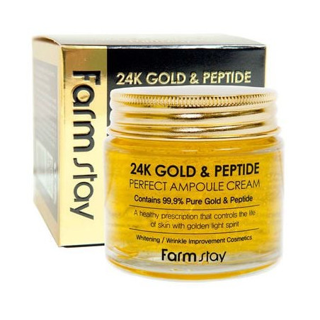 FarmStay 24K Gold & Peptide Perfect Ampoule Cream