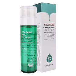 FarmStay CICA Pore Cleansing Oil to Foam