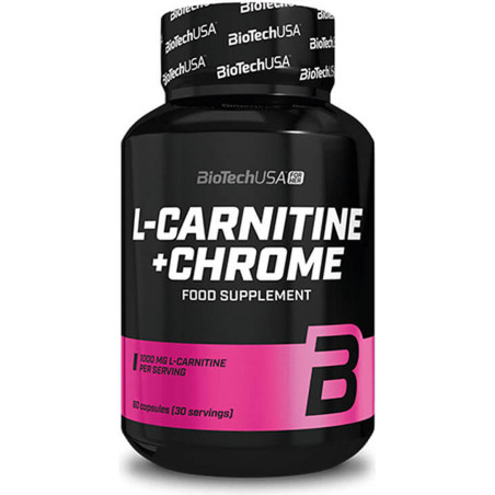 BIOTECH USA FOR HER L-Carnitine + Chrome 60 caps