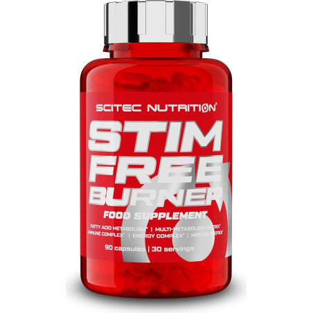 SCITEC Stim Free Burner / 90 Caps