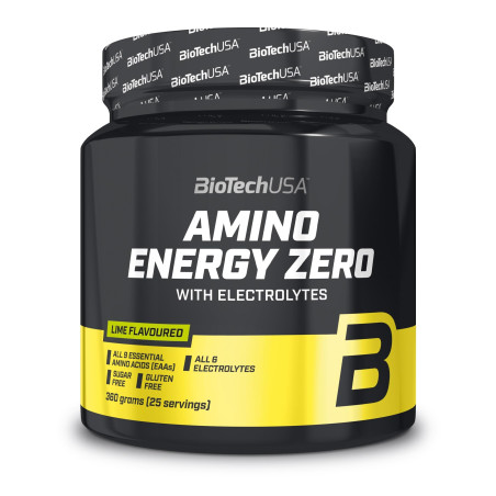 BIOTECH USA Amino Energy Zero with Electrolytes / Lime / 0.36g.