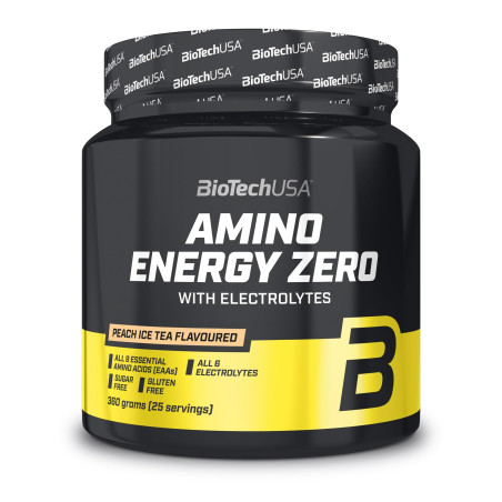 BIOTECH USA Amino Energy Zero with Electrolytes / Ice tea Peach / 0.36g.