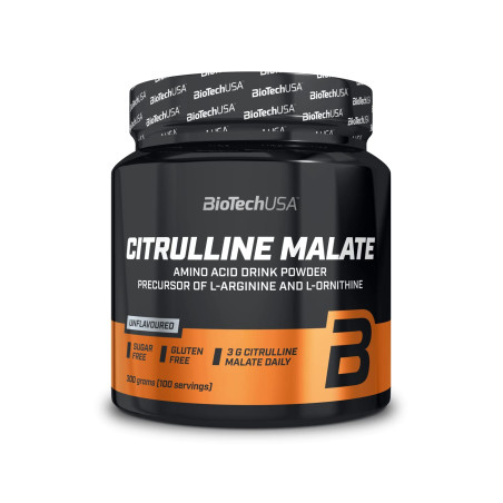 BIOTECH USA Citrulline Malate 300g / Unflavored / 0.3g.