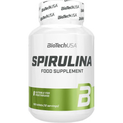 BIOTECH USA Spirulina 450mg. / 100 Tabs.