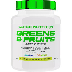 SCITEC Vita Greens & Fruits / Pear-Lemongrass / 0.6g.
