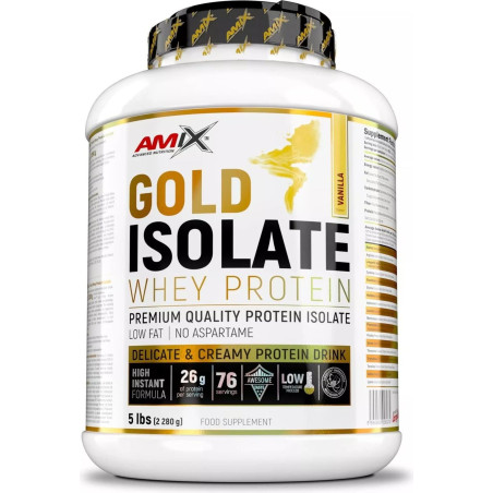 AMIX Gold Whey Protein Isolate / Vanilla / 2.27g.