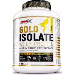 AMIX Gold Whey Protein Isolate / Banana / 2.27g.