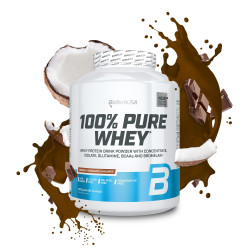 BIOTECH USA 100% Pure Whey / Chocolate and Coconut / 2.27g.