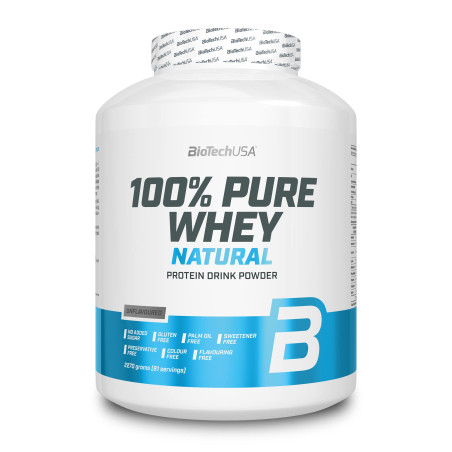 BIOTECH USA 100% Pure Whey / Unflavored / 2.27g.