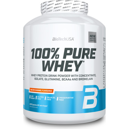 BIOTECH USA 100% Pure Whey / Salted Caramel / 2.27g.