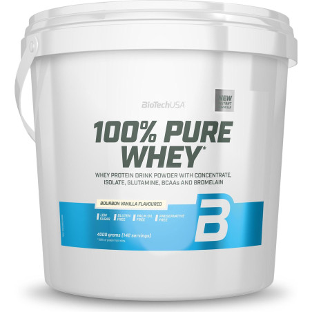 BIOTECH USA 100% Pure Whey / Bourbon Vanilla / 4g.