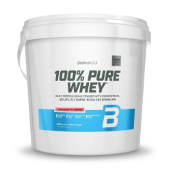 BIOTECH USA 100% Pure Whey / Strawberry / 4g.